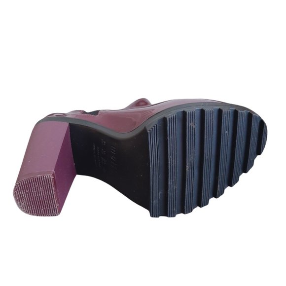 Melissa Soldier Boots - Rain boots Marsala/Burgundy size 7 - Picture 5 of 6